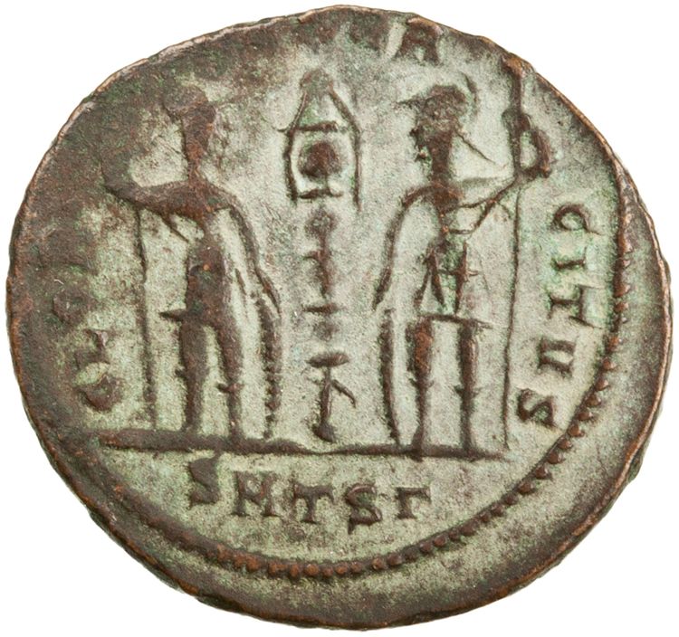 RIC VIII Thessalonica 56, реверс, American Numismatic Society (ans)