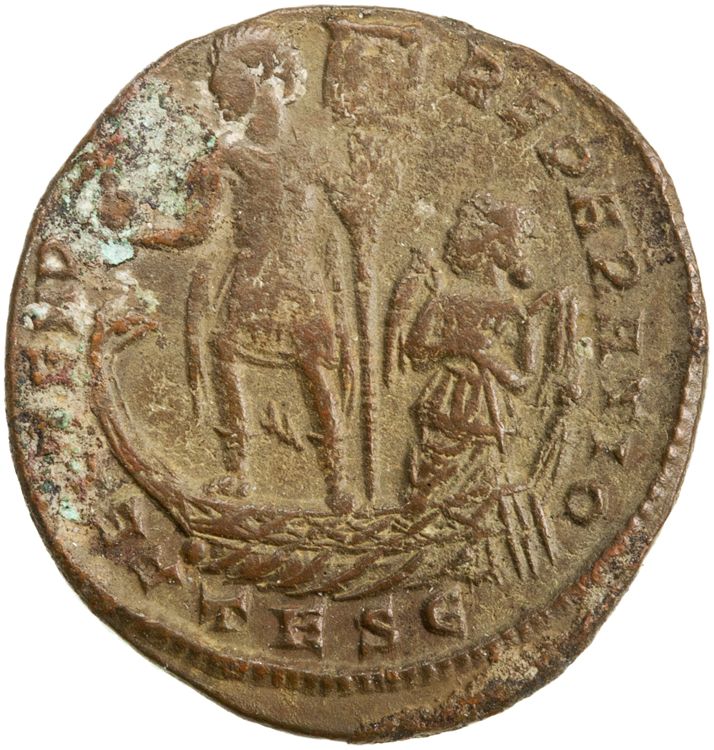 RIC VIII Thessalonica 107, реверс, American Numismatic Society (ans)