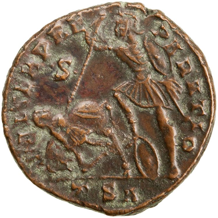 RIC VIII Thessalonica 185, реверс, American Numismatic Society (ans)