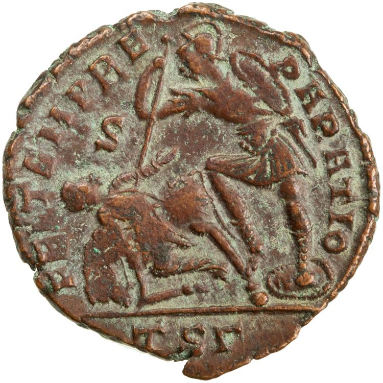 RIC VIII Thessalonica 185, реверс, American Numismatic Society (ans)