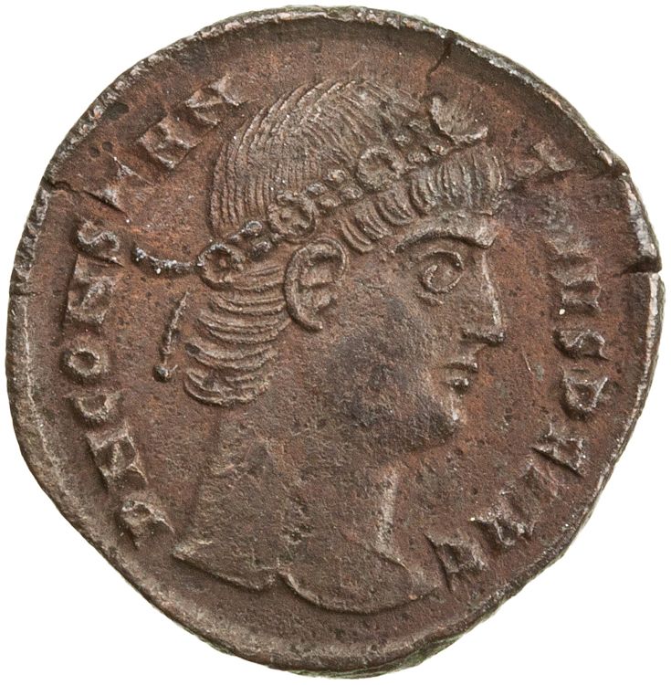 RIC VIII Nicomedia 7, аверс, American Numismatic Society (ans)