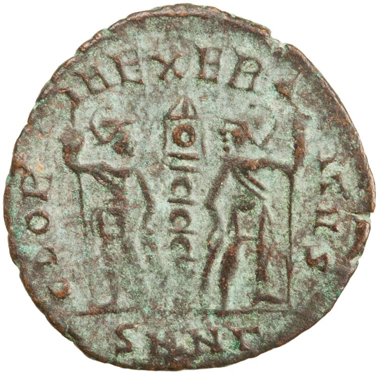 RIC VIII Nicomedia 8, реверс, American Numismatic Society (ans)
