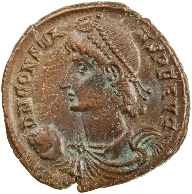 RIC VIII Nicomedia 72, аверс, American Numismatic Society (ans)