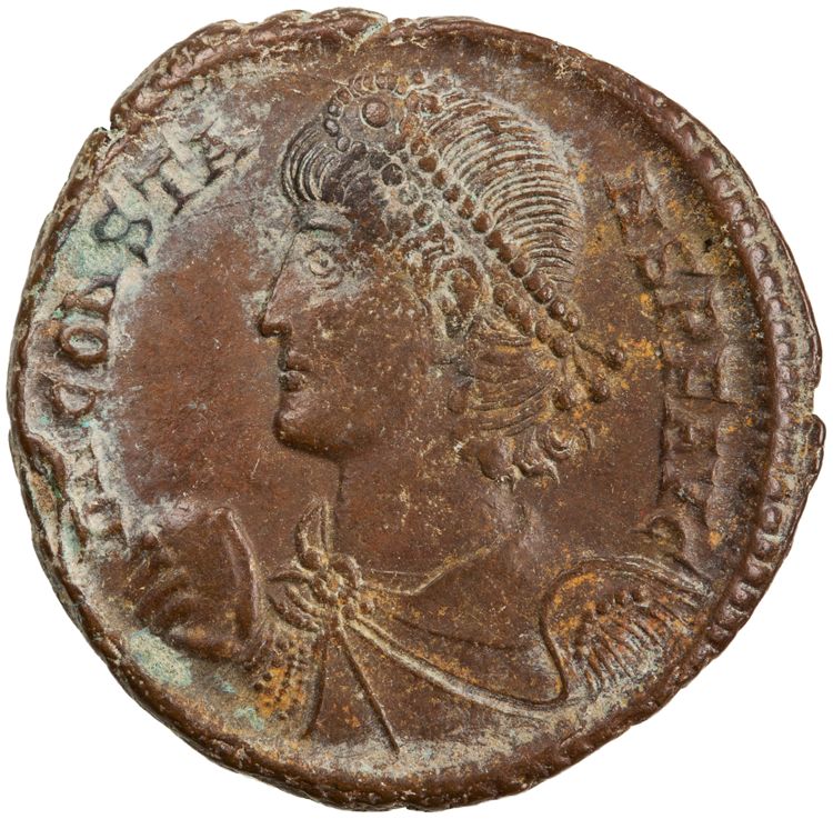 RIC VIII Antioch 128, аверс, American Numismatic Society (ans)