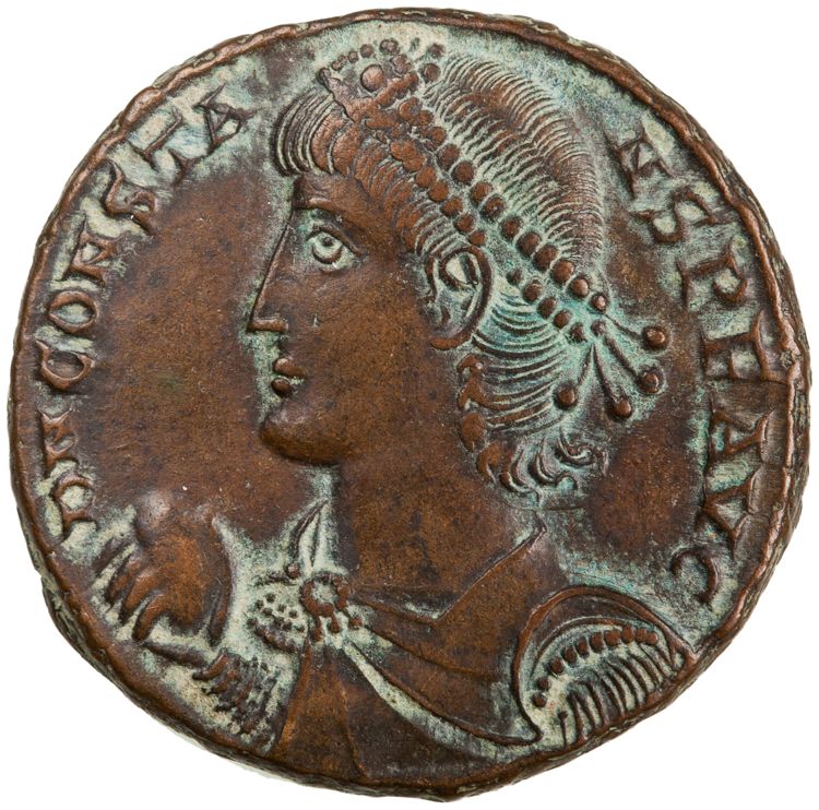 RIC VIII Antioch 128, аверс, American Numismatic Society (ans)