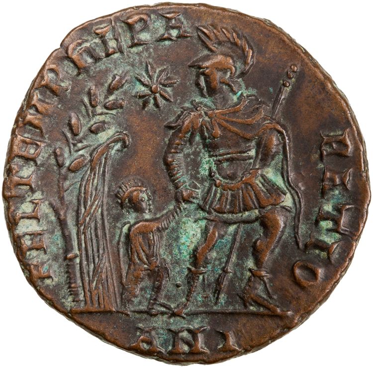 RIC VIII Antioch 128, реверс, American Numismatic Society (ans)