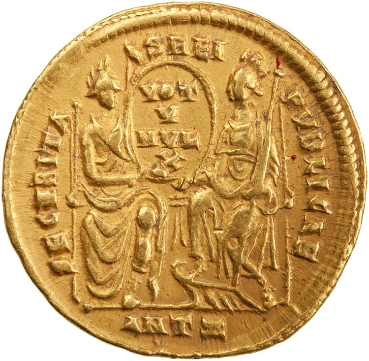 реверс RIC VIII Antioch 223