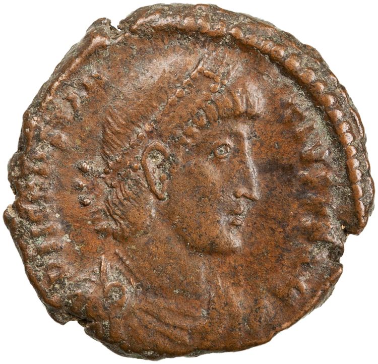 RIC VIII Antioch 187a, аверс, American Numismatic Society (ans)
