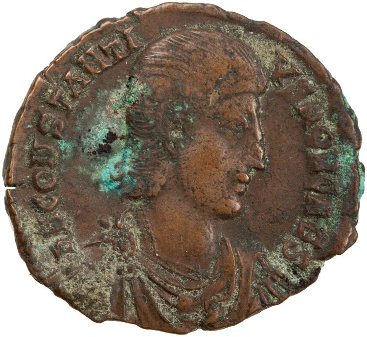 RIC VIII Antioch 154, obverse, American Numismatic Society (ans)
