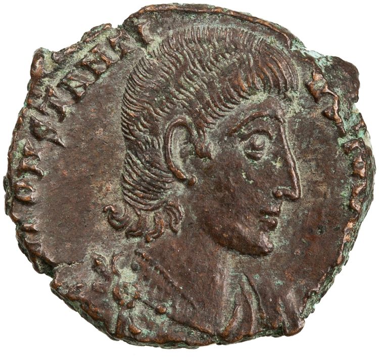 RIC VIII Antioch 154, obverse, American Numismatic Society (ans)