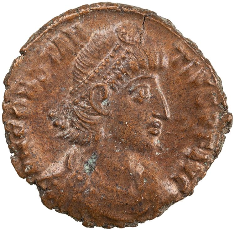 RIC VIII Antioch 187a, аверс, American Numismatic Society (ans)
