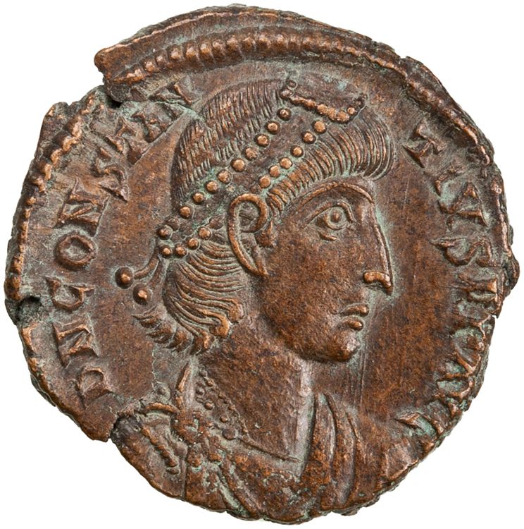 RIC VIII Antioch 187a, аверс, American Numismatic Society (ans)