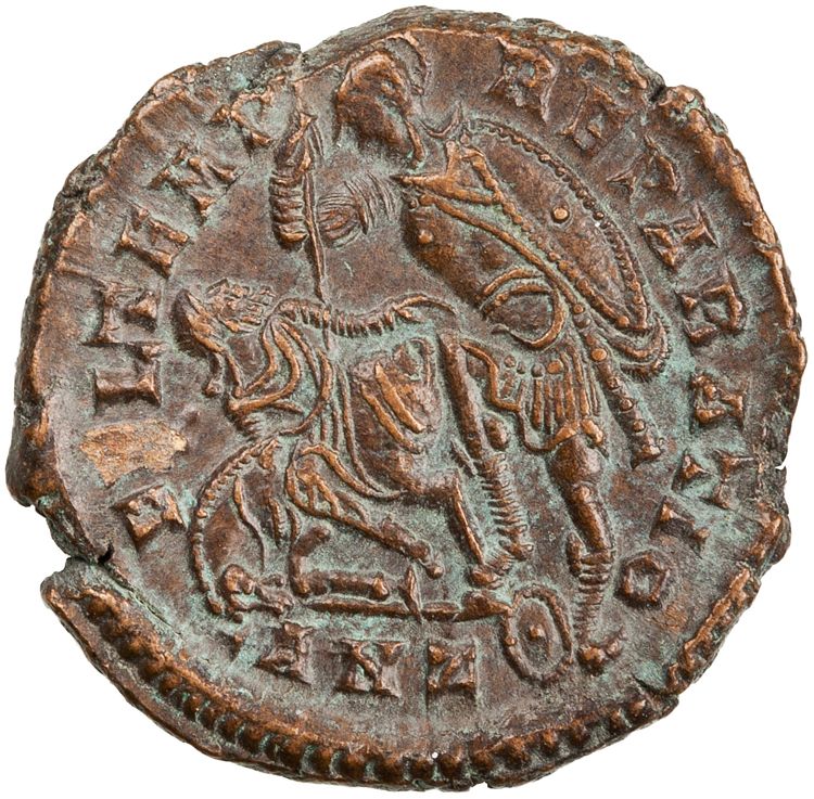 RIC VIII Antioch 187a, реверс, American Numismatic Society (ans)