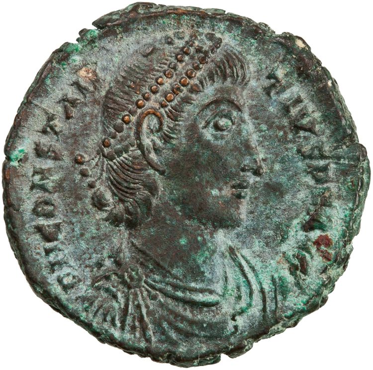 RIC VIII Antioch 188, аверс, American Numismatic Society (ans)