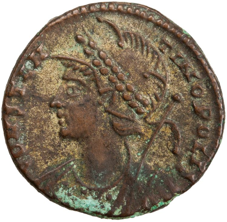 RIC VIII Alexandria 27, аверс, American Numismatic Society (ans)