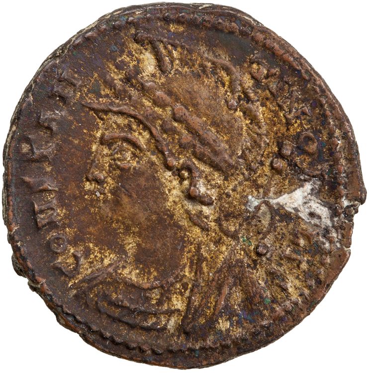 RIC VIII Alexandria 27, аверс, American Numismatic Society (ans)