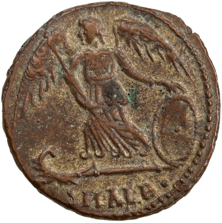 RIC VIII Alexandria 27, реверс, American Numismatic Society (ans)