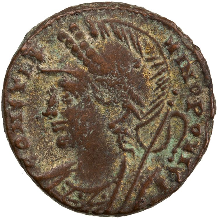 RIC VIII Alexandria 27, аверс, American Numismatic Society (ans)