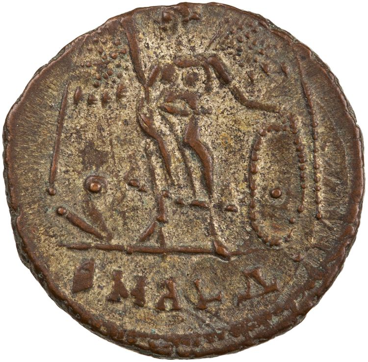 RIC VIII Alexandria 27, реверс, American Numismatic Society (ans)