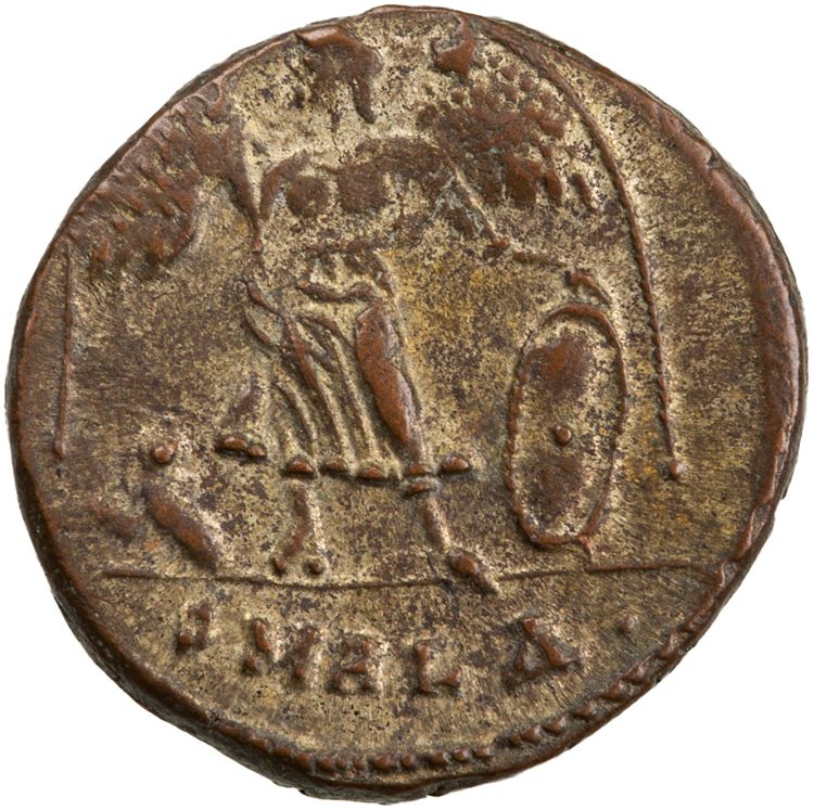 RIC VIII Alexandria 27, реверс, American Numismatic Society (ans)