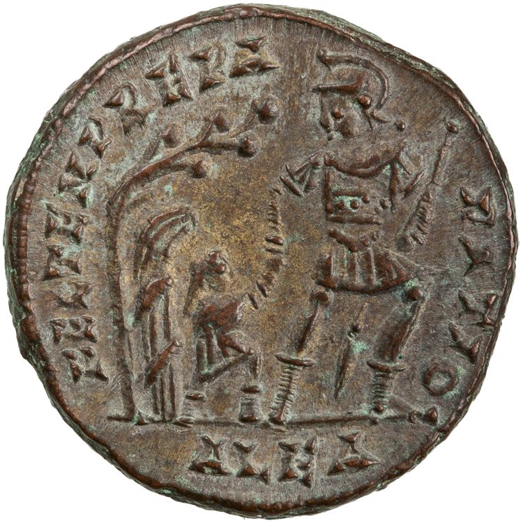 RIC VIII Alexandria 58, реверс, American Numismatic Society (ans)