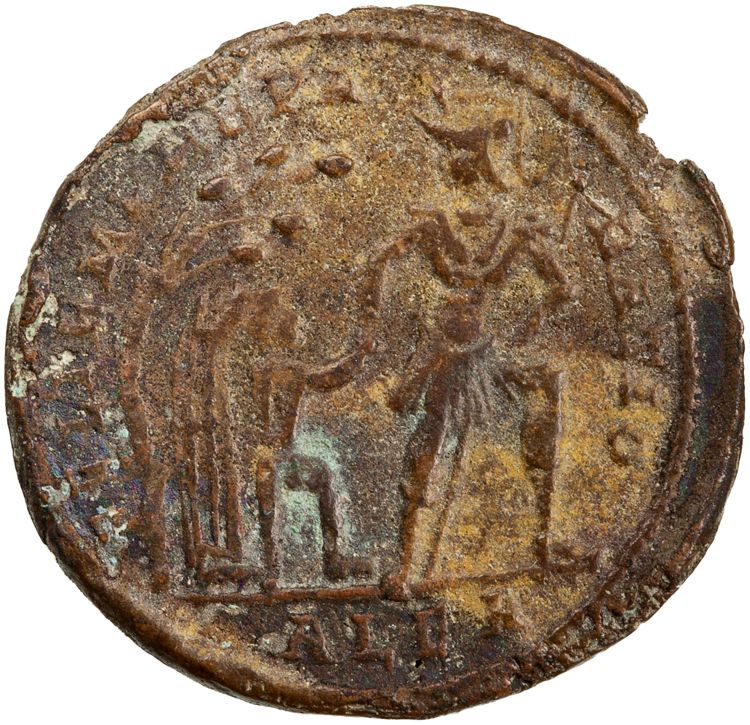 RIC VIII Alexandria 61, реверс, American Numismatic Society (ans)