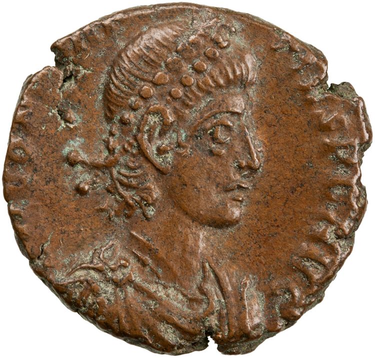 RIC VIII Constantinople 135, аверс, American Numismatic Society (ans)