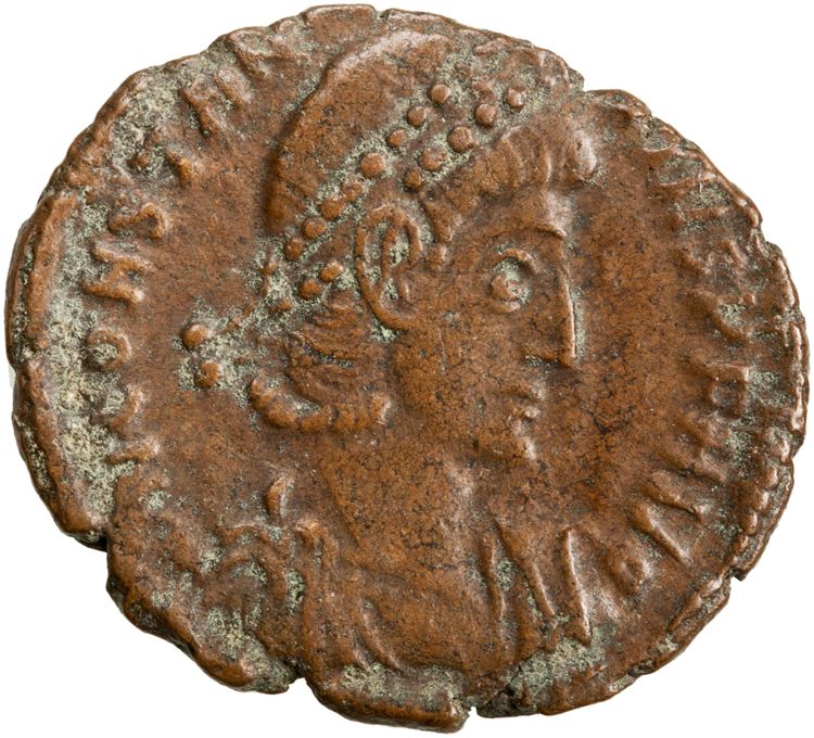 RIC VIII Constantinople 135, аверс, American Numismatic Society (ans)