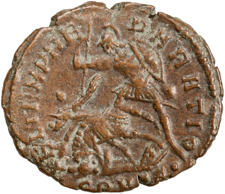 RIC VIII Constantinople 135, реверс, American Numismatic Society (ans)
