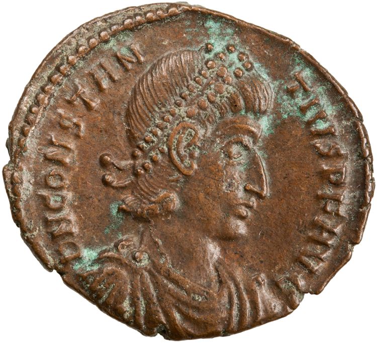 RIC VIII Constantinople 135, аверс, American Numismatic Society (ans)