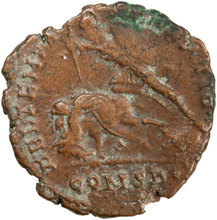 RIC VIII Constantinople 135, реверс, American Numismatic Society (ans)