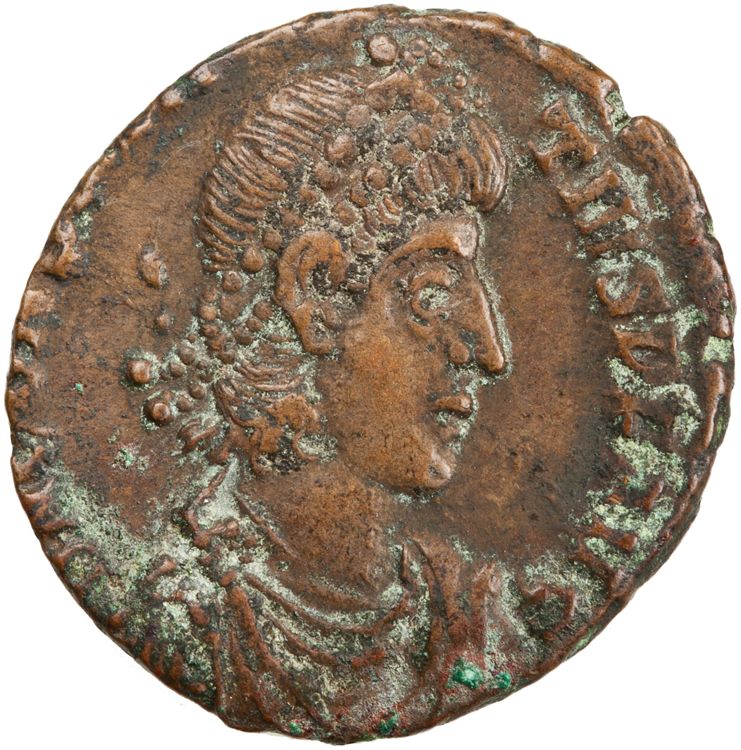 RIC VIII Constantinople 135, аверс, American Numismatic Society (ans)