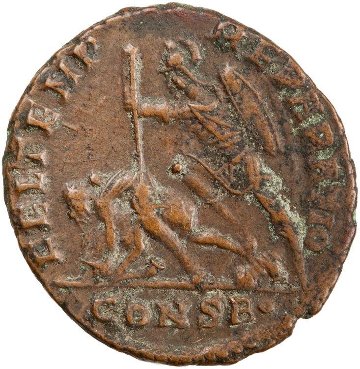 RIC VIII Constantinople 135, реверс, American Numismatic Society (ans)