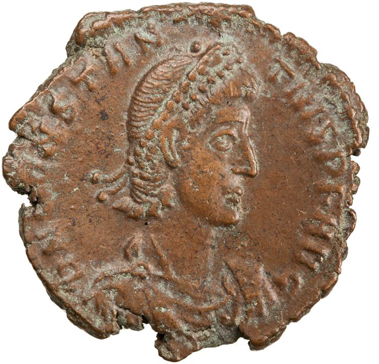 RIC VIII Constantinople 135, аверс, American Numismatic Society (ans)
