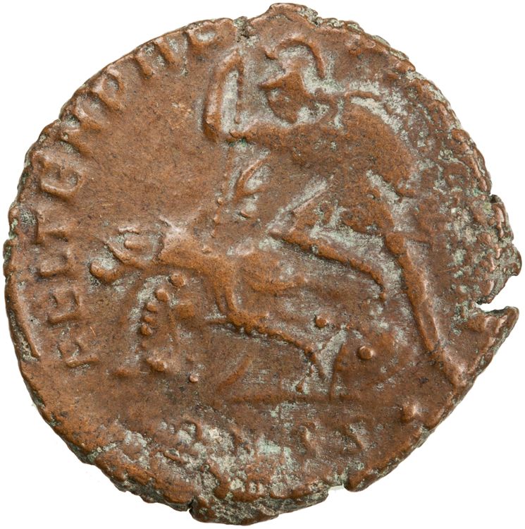 RIC VIII Constantinople 135, реверс, American Numismatic Society (ans)