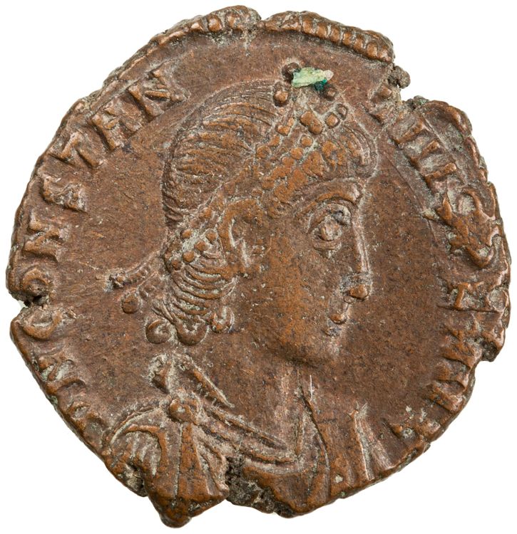 RIC VIII Constantinople 135, аверс, American Numismatic Society (ans)