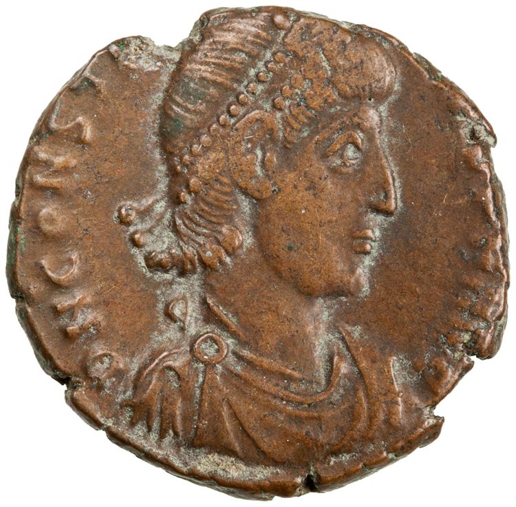 RIC VIII Constantinople 135, аверс, American Numismatic Society (ans)