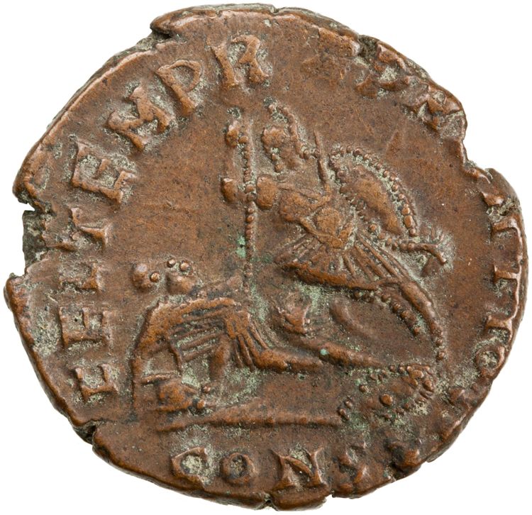 RIC VIII Constantinople 135, реверс, American Numismatic Society (ans)