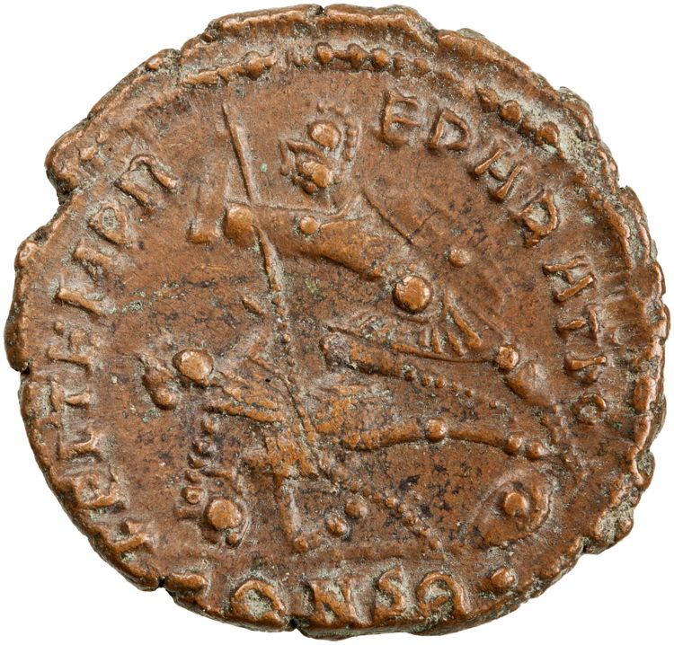 RIC VIII Constantinople 135, реверс, American Numismatic Society (ans)