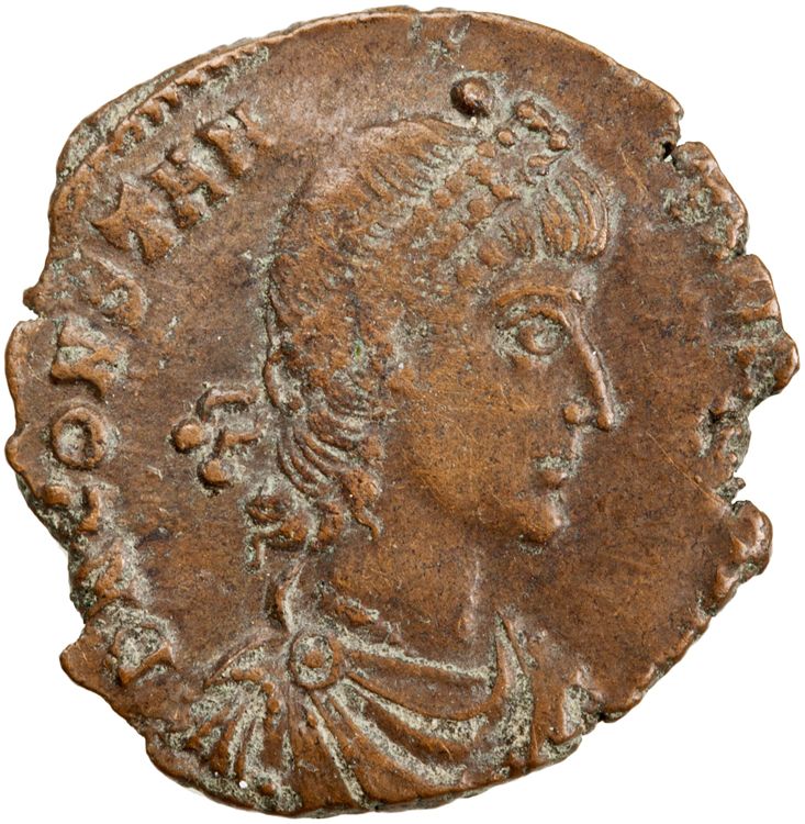RIC VIII Constantinople 135, аверс, American Numismatic Society (ans)