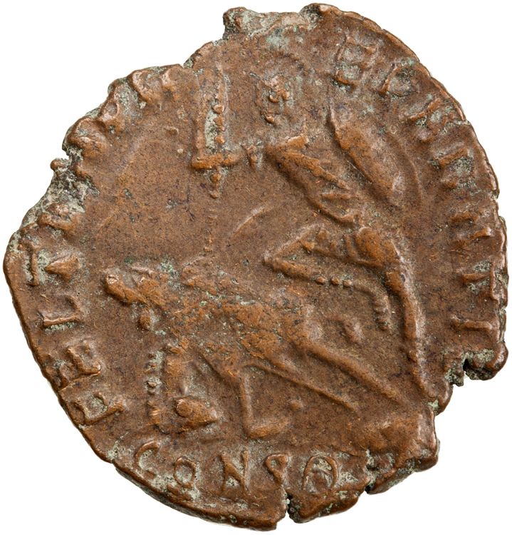 RIC VIII Constantinople 135, реверс, American Numismatic Society (ans)