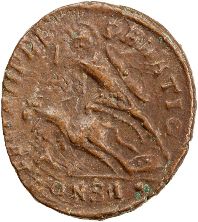 RIC VIII Constantinople 135, реверс, American Numismatic Society (ans)