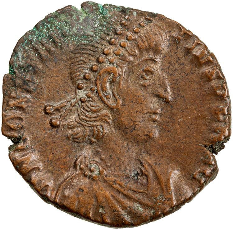RIC VIII Constantinople 135, аверс, American Numismatic Society (ans)