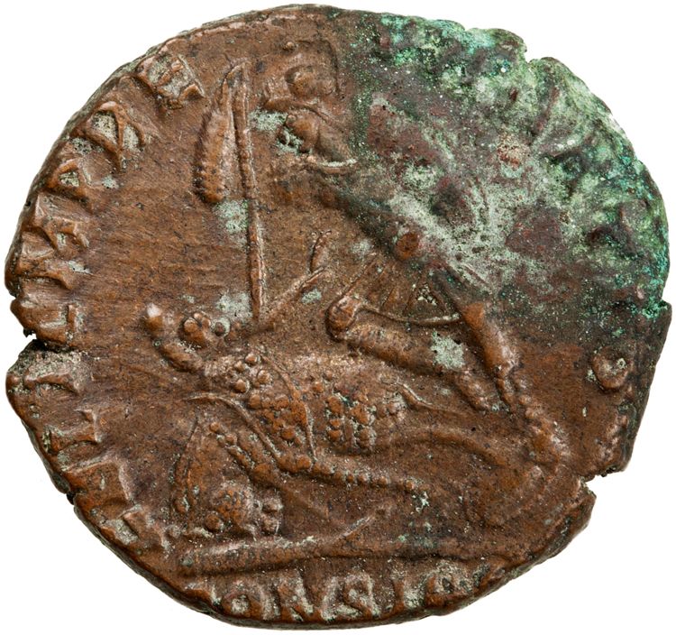 RIC VIII Constantinople 135, реверс, American Numismatic Society (ans)