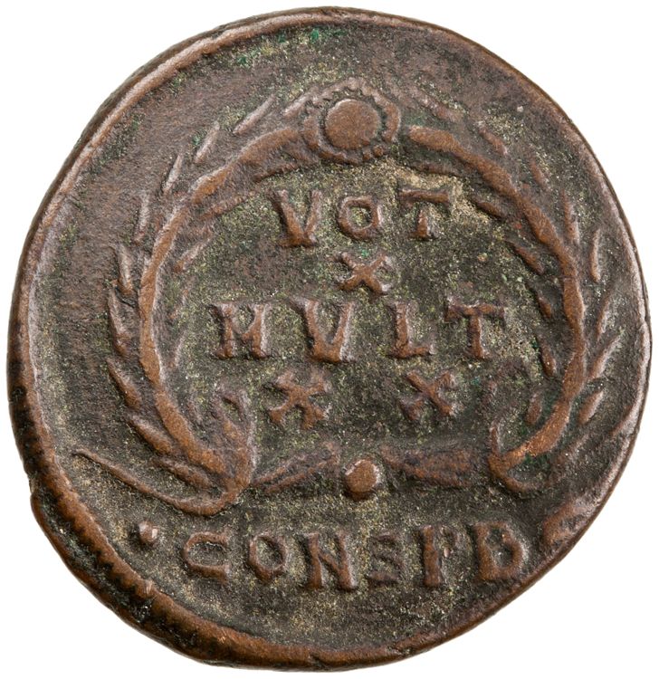 RIC VIII Constantinople 167, реверс, American Numismatic Society (ans)