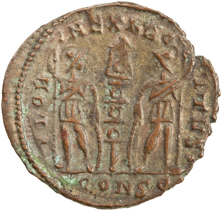 RIC VIII Constantinople 23, реверс, American Numismatic Society (ans)