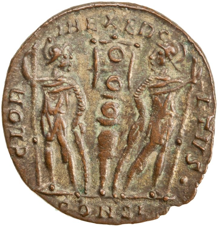 RIC VIII Constantinople 30, реверс, American Numismatic Society (ans)