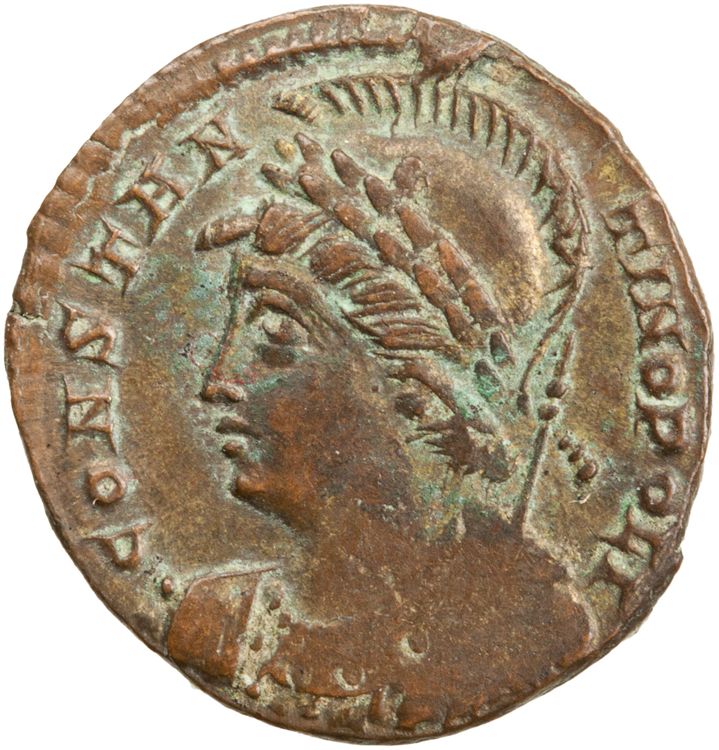 RIC VIII Constantinople 32, аверс, American Numismatic Society (ans)