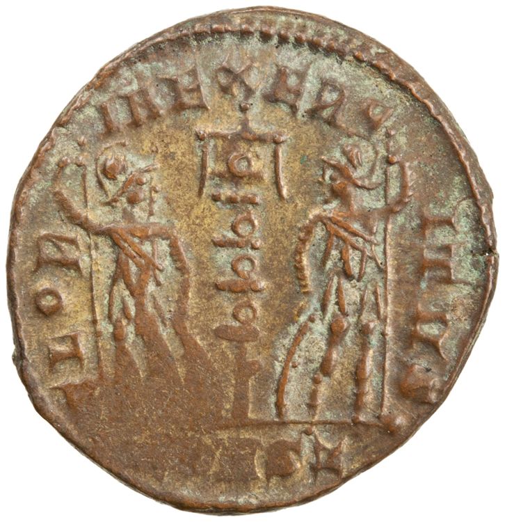 RIC VIII Constantinople 32, реверс, American Numismatic Society (ans)