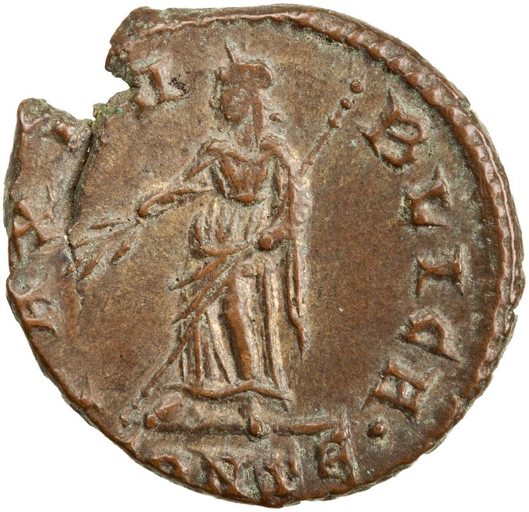 RIC VIII Constantinople 34, реверс, American Numismatic Society (ans)